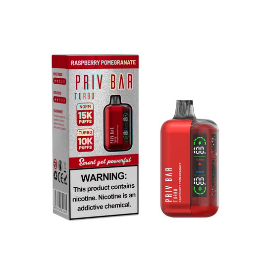 PRIV BAR TURBO 15k PUFFS