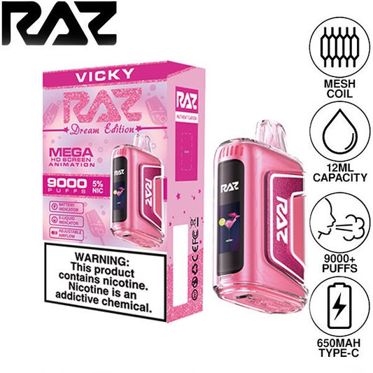 RAZ TN 9000 Puffs Disposable